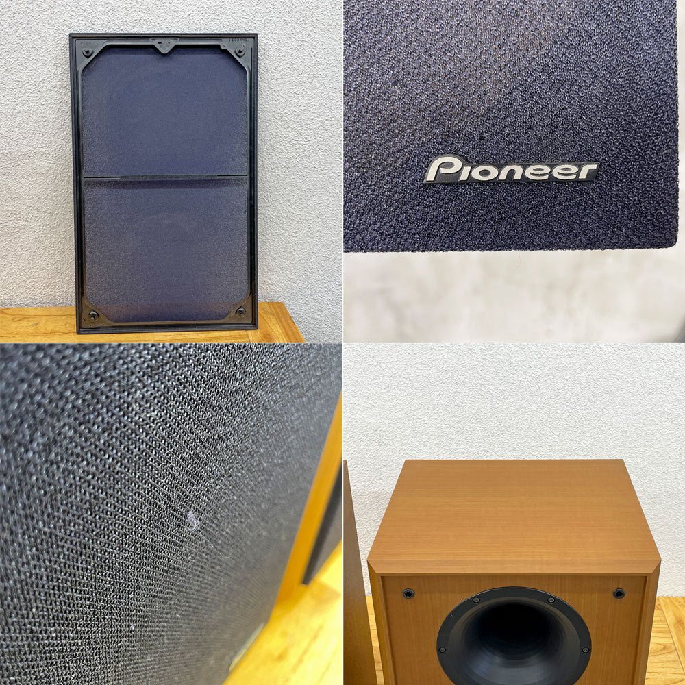 パイオニア Pioneer S-LH5a ブックシェルフ型 2Way スピーカーペア バイワイヤリング接続 日本製 動作確認済 美品 〓