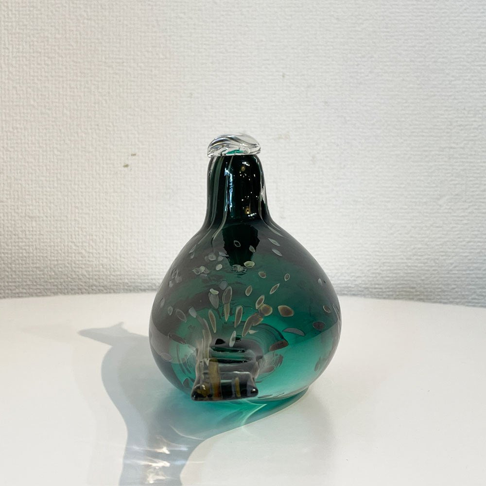 ヌータヤルヴィ Nuutajarvi バーズバイトイッカ Birds by Toikka ペッカシーニ Pekkasiini グリーン オイバ トイッカ イッタラバード 北欧雑貨 ◎