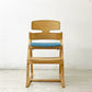 豊橋木工 TOYOMOKU アップライトチェア UPRIGHT CHAIR ナチュラル × ライトブルー ベビーチェア キッズチェア ●
