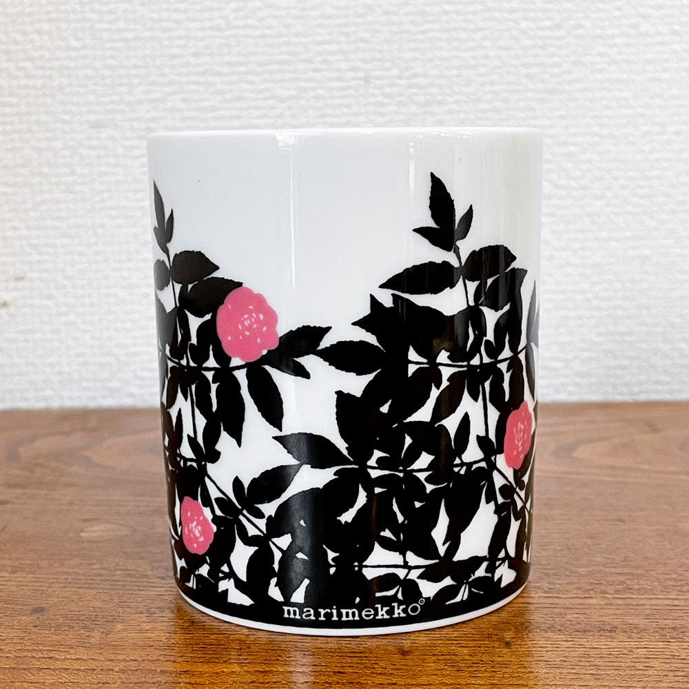 マリメッコ marimekko ルースプー RUUSUPUU マグカップ バラの木 マイヤ・イソラ 2005年 北欧食器 ◎