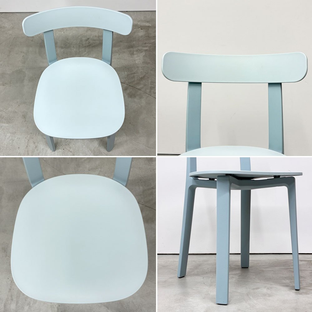 ヴィトラ Vitra オールプラスチック チェア All Plastic Chair APC ジャスパー モリソン Jasper Ｍorrison アイスグレー スイス 美品 ◎