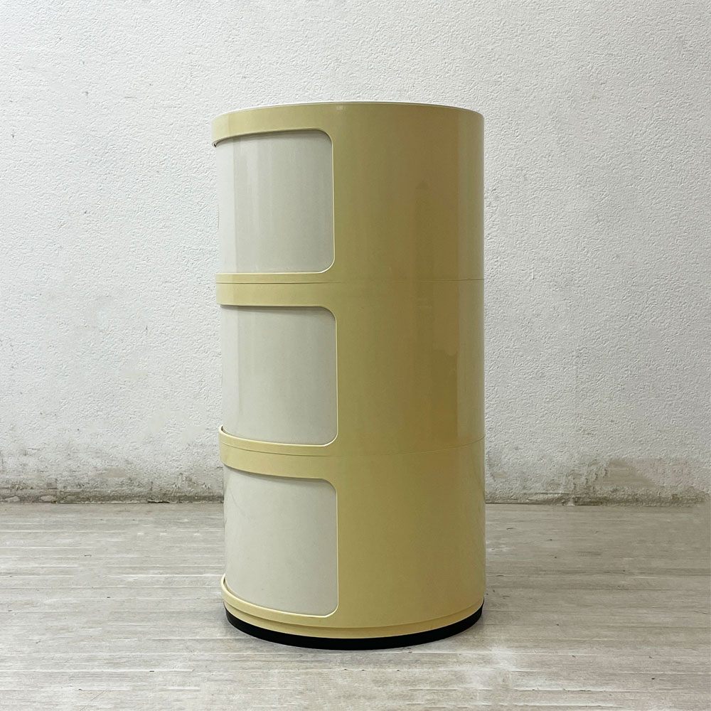 カルテル Kartell コンポニビリ COMPONIBILI 3段 ポリカーボネイト製 アンナ・カステッリ・フェリエーリ イタリア 外箱付き ●