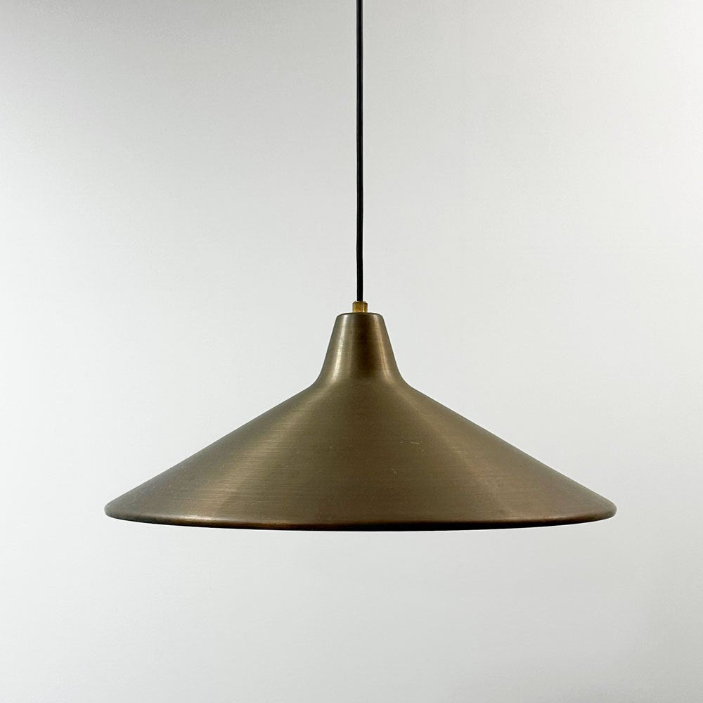 フレイム flame ブラスL brass L ペンダントライト 真鍮 素地 オイル仕上げ インダストリアルデザイン 定価：￥55,000- ●
