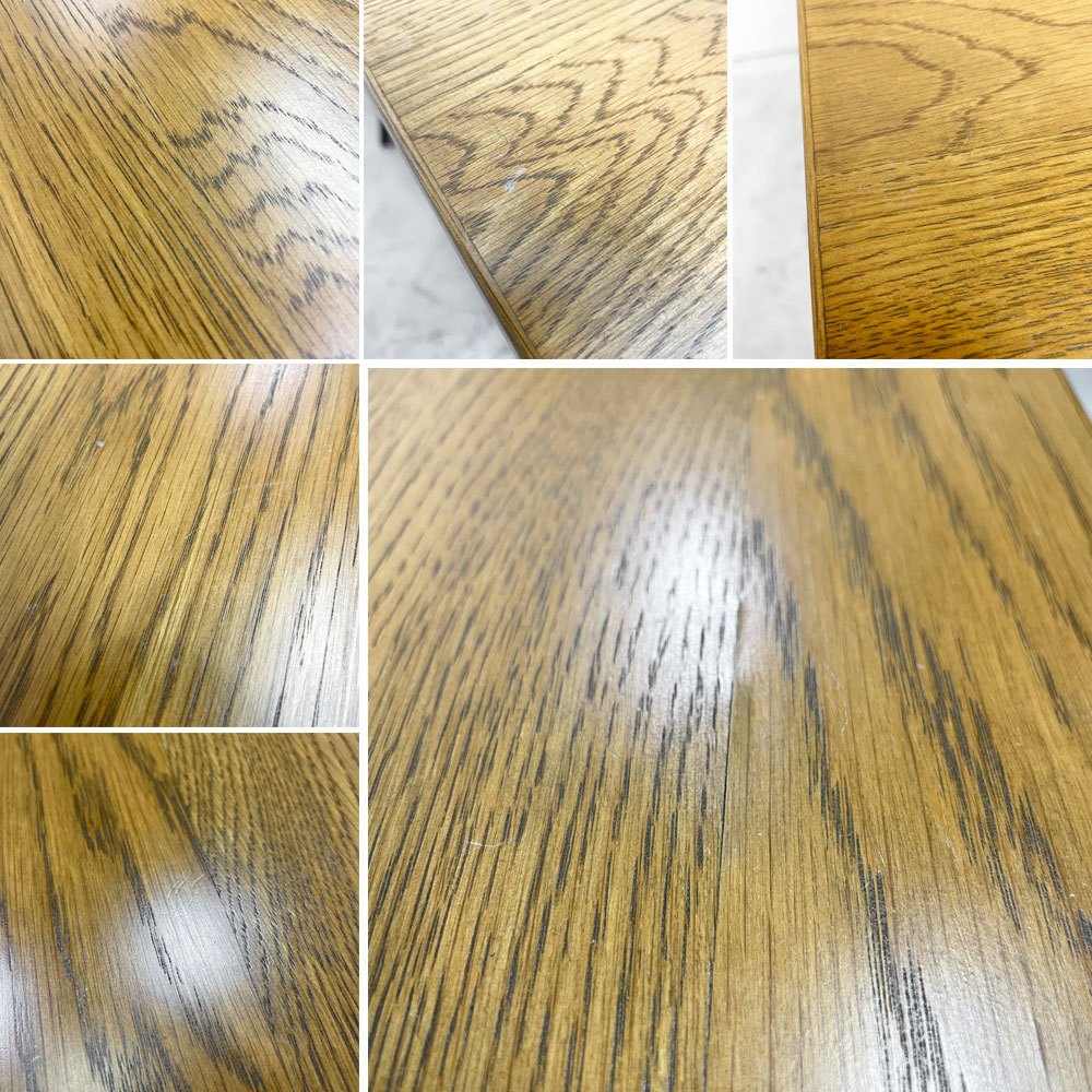 ジャーナルスタンダードファニチャー journal standard furniture サンク SENS ダイニングテーブル M W150 オーク無垢材 スチール インダストリアルデザイン ●