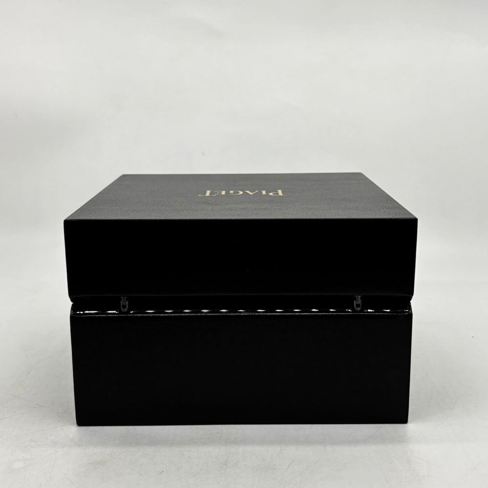 ピアジェ PIAGET 時計 ウォッチボックス ケース 純正ボックス 箱のみ ブラック 冊子付き スイス E ●