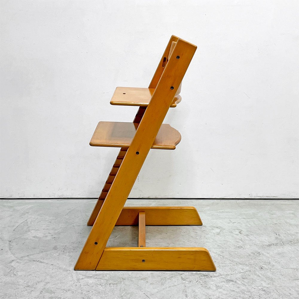 ストッケ STOKKE トリップトラップ TRIPP TRAPP ベビーチェア キッズチェア S/N無し ノルウェー 北欧家具 ナチュラル B ●