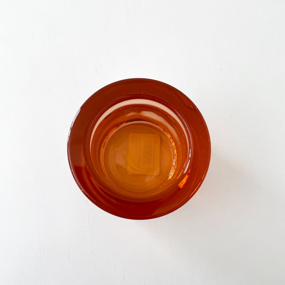 イッタラ iittala マリメッコ marimekko キビ kivi キャンドルホルダー サーモンピンク 60mm 箱付 ヘイッキ・オルヴォラ フィンランド 廃番カラー ◎
