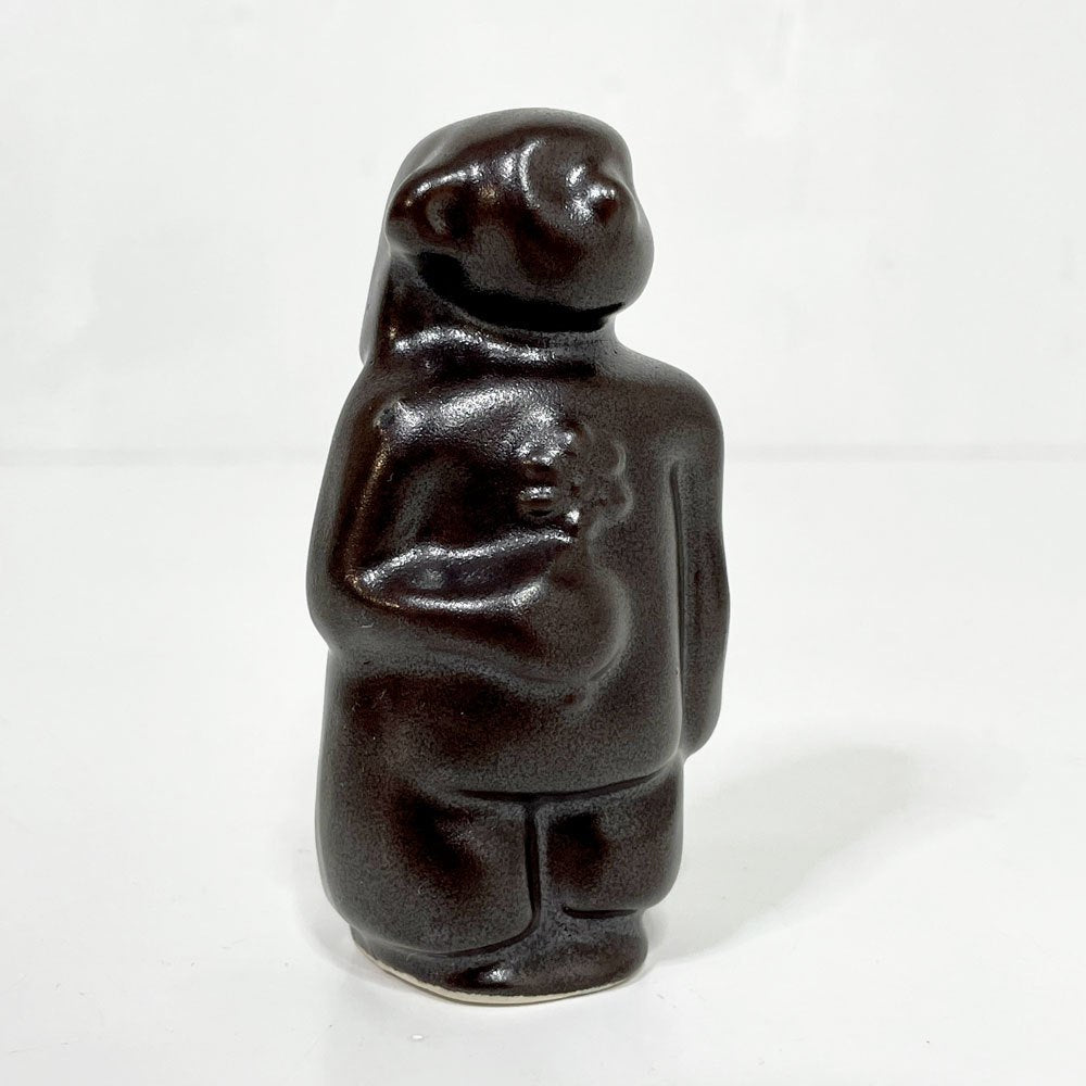 オーケ・ホルム Ake Holm クーラ Kulla トロール Troll オブジェ フィギュリン H8cm 陶器 スウェーデン ビンテージ C ●