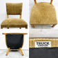 トラックファニチャー TRUCK FURNITURE エスアールチェア SR CHAIR ダイニングチェア ナラ無垢材 コーデュロイ 鋲打ち 定価 ￥90,310- A ●