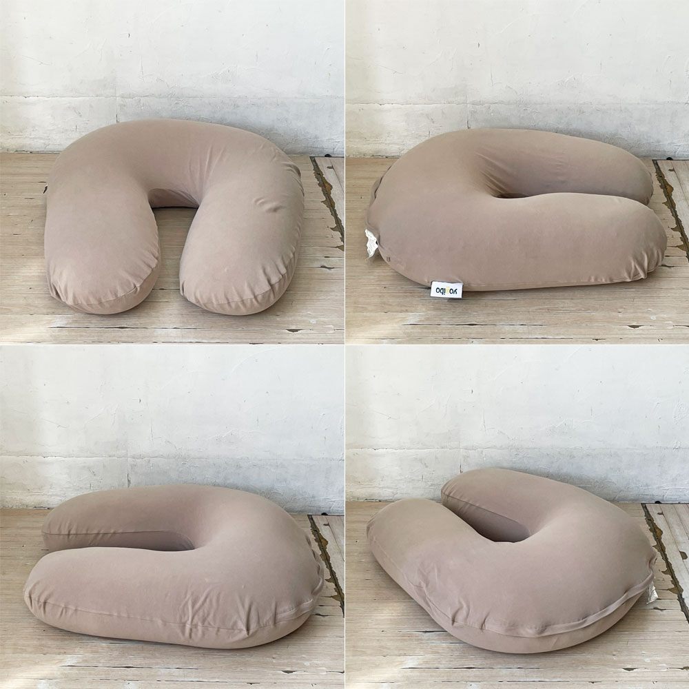 ヨギボー Yogibo サポート Support ビーズクッション ライトグレー CT-6817(NH) ソファ 定価￥17.490- ★