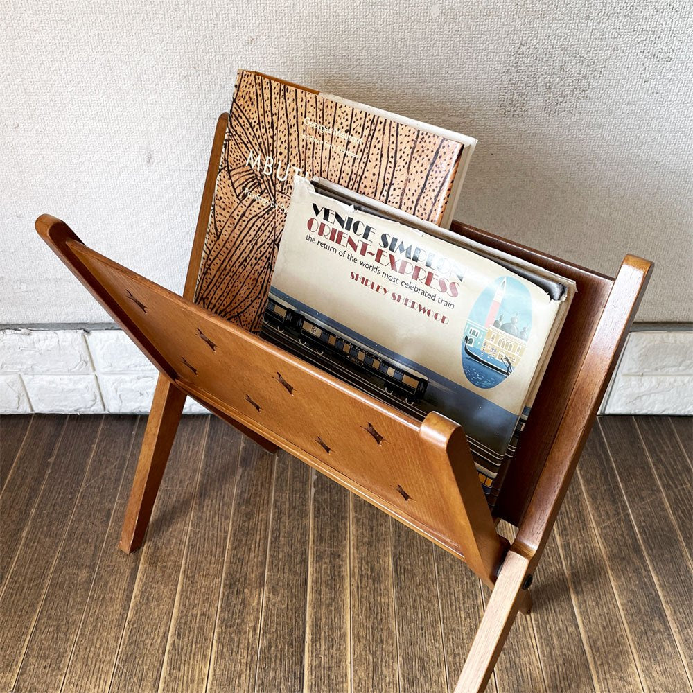 アクメファニチャー ACME Furniture ブルックス BROOKS BOOK STAND ブックスタンド マガジンラック 折りたたみ 定価￥13,200- 廃番 ◎