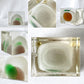 イッタラ iittala ミニキューブ Cube WHITE & GREEN オイバ・トイッカ ビンテージ 希少 ◇