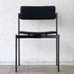アスコ ASKO キキチェア KIKI CHAIR ダイニングチェア スチール ファブリック ブラック イルマリ・タピオヴァーラ フィンランド 北欧家具 ビンテージ ◇