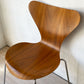 フリッツハンセン Fritz Hansen セブンチェア Seven Chair ダイニングチェア アルネヤコブセン Arne Jacobsen ウォールナット材 北欧家具 F ★