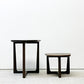 ポリフォーム Poliform トリデンテ TRIDENTEL サイドテーブル コーヒーテーブル 2点セットウォールナット材 エマニュエル・ガリナ Emmanuel Gallina 廃番 ●