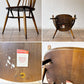 アーコール Ercol クエーカーチェア アームチェア ハイバック オールドコロニアル ブラウン エルム材 × ビーチ材 UKビンテージ 英国家具 ◇