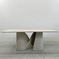 ベティコボンプエ Betty Cobonpue スカルプチャー ダイニングテーブル Scultura DINING TABLE 天然石天板 ラタン脚 モビリア取り扱い 80年代 〓