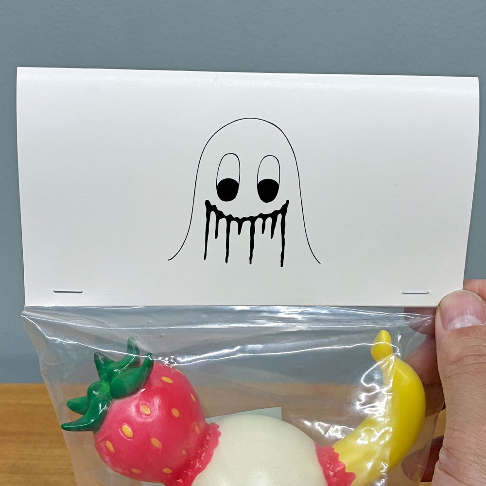 加賀美健 MILK MAN ソフビ コインバング 2016年 リミテッドエディション 10/50 蓄光 glow in the dark 直筆サイン入り ◎