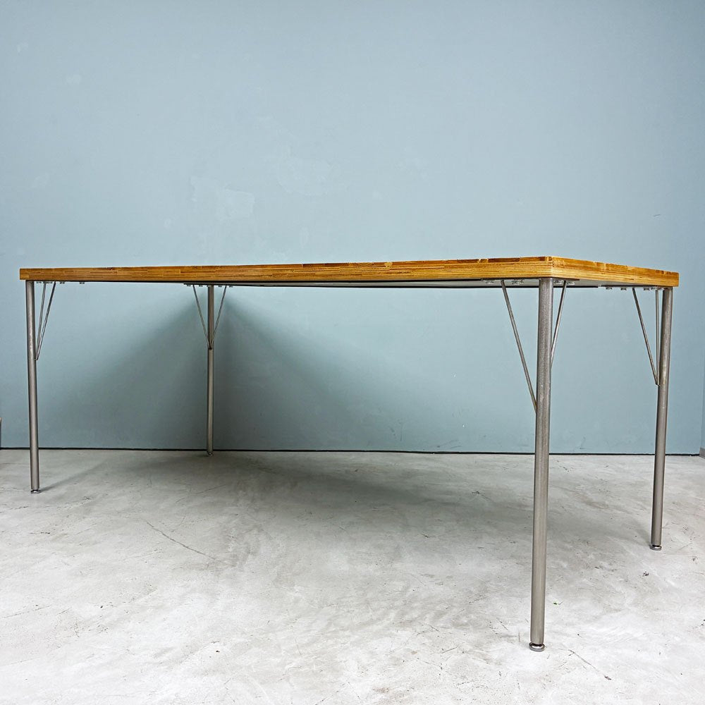 クラッシュゲート CRASHGATE ノットアンティークス Knot Antiques マテリア MATERIA ダイニングテーブル w178cm チェス柄天板 + No.2脚 関家具 ◎