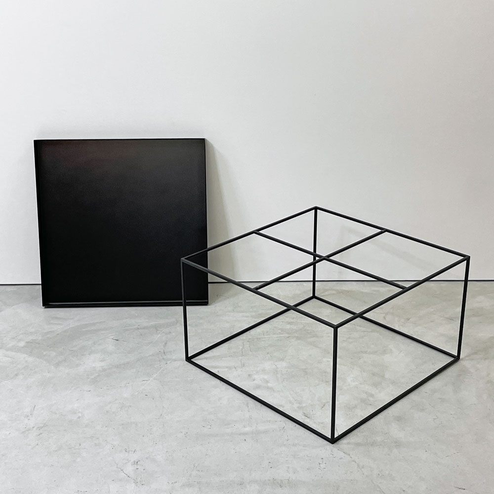 ヘイ HAY トレイテーブル Tray Table コーヒーテーブル センターテーブル ブラック W60cm スクエア 2Way 北欧 デンマーク ●