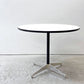ハーマンミラー Herman Miller コントラクトテーブル ラウンドテーブル W90×H71cm ダイニングテーブル イームズ ミッドセンチュリーデザイン ●