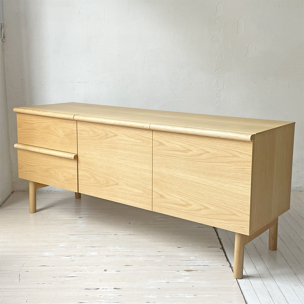 イデー IDEE スティルト サイドボード L STILT SIDEBOARD L Natural オーク材 ナチュラル マリナ・ボーティエ 美品 ★