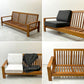 スキャンティーク SCANTEAK イコン IKON 3Pソファ 3シーター 3人掛け チーク無垢材 ファブリック 北欧スタイル ●