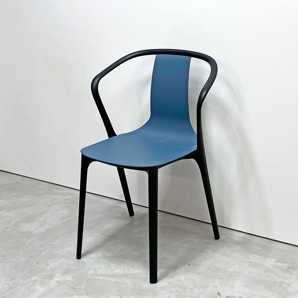 ヴィトラ Vitra Belleville Chair ベルヴィル アーム チェア ロナン & エルワン・ブルレック シーブルー A ●
