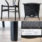 カールハンセン＆サン Carl Hansen & Son CH24 Yチェア ブラックラッカー × ブラックペーパーコード ハンス・J・ウェグナー ビーチ材 A ◇
