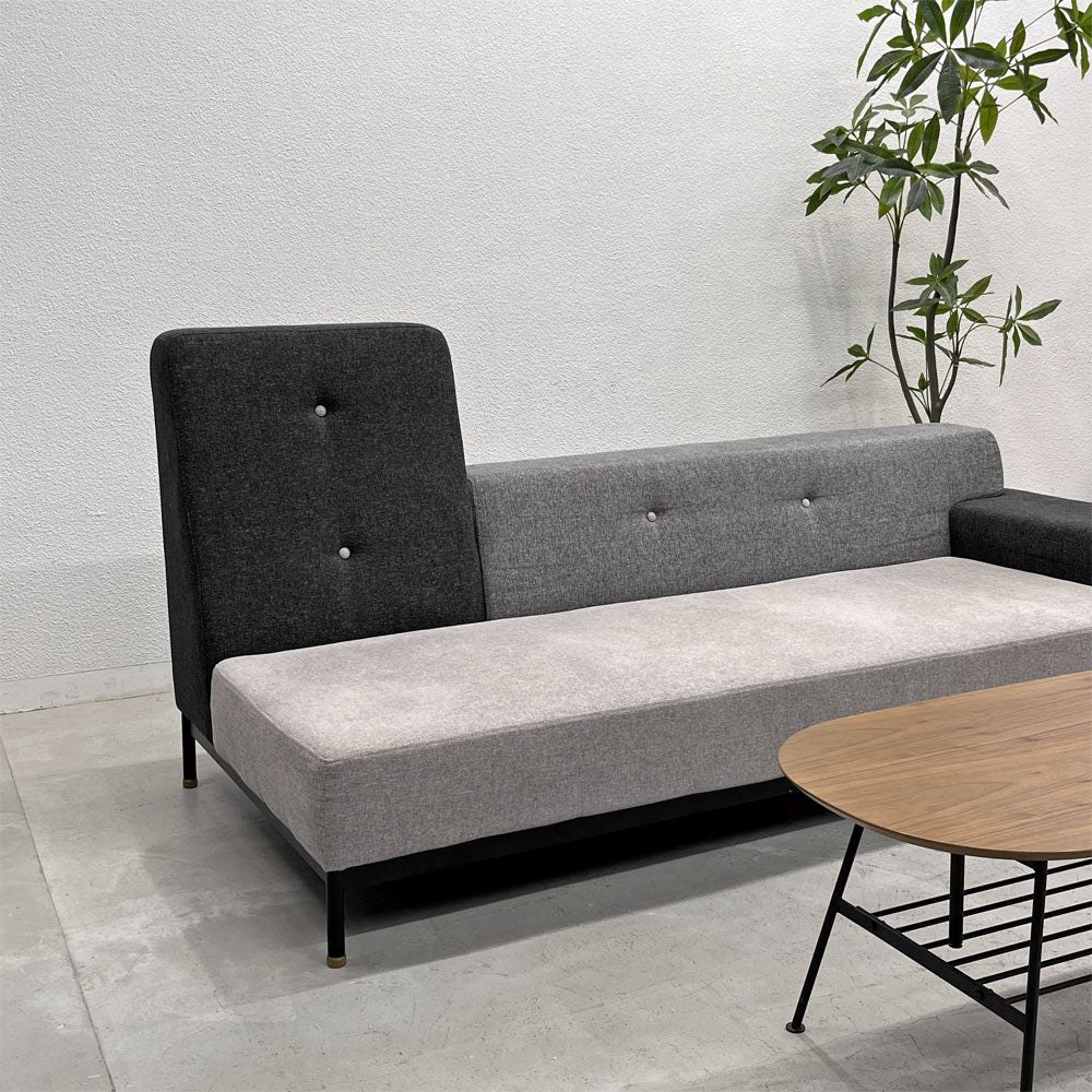 クラッシュゲート CRASH GATE コンフォーム COMFORM テット ソファ TET SOFA 2.5p 関家具 グレー 〓