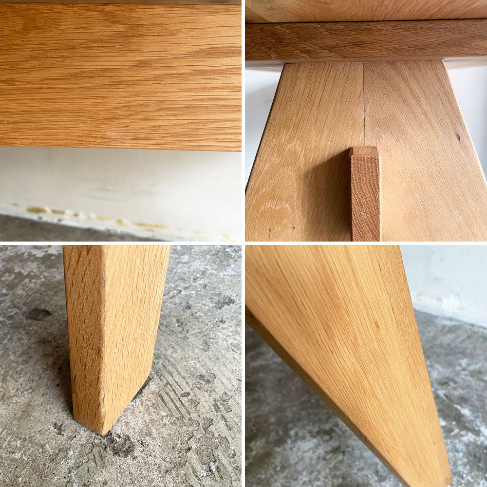 アーバンリサーチ URBAN research DOORS LIVING PRODUCTS ダイニングテーブル BOTHY 1350 オーク材 定価：￥88,000- ■