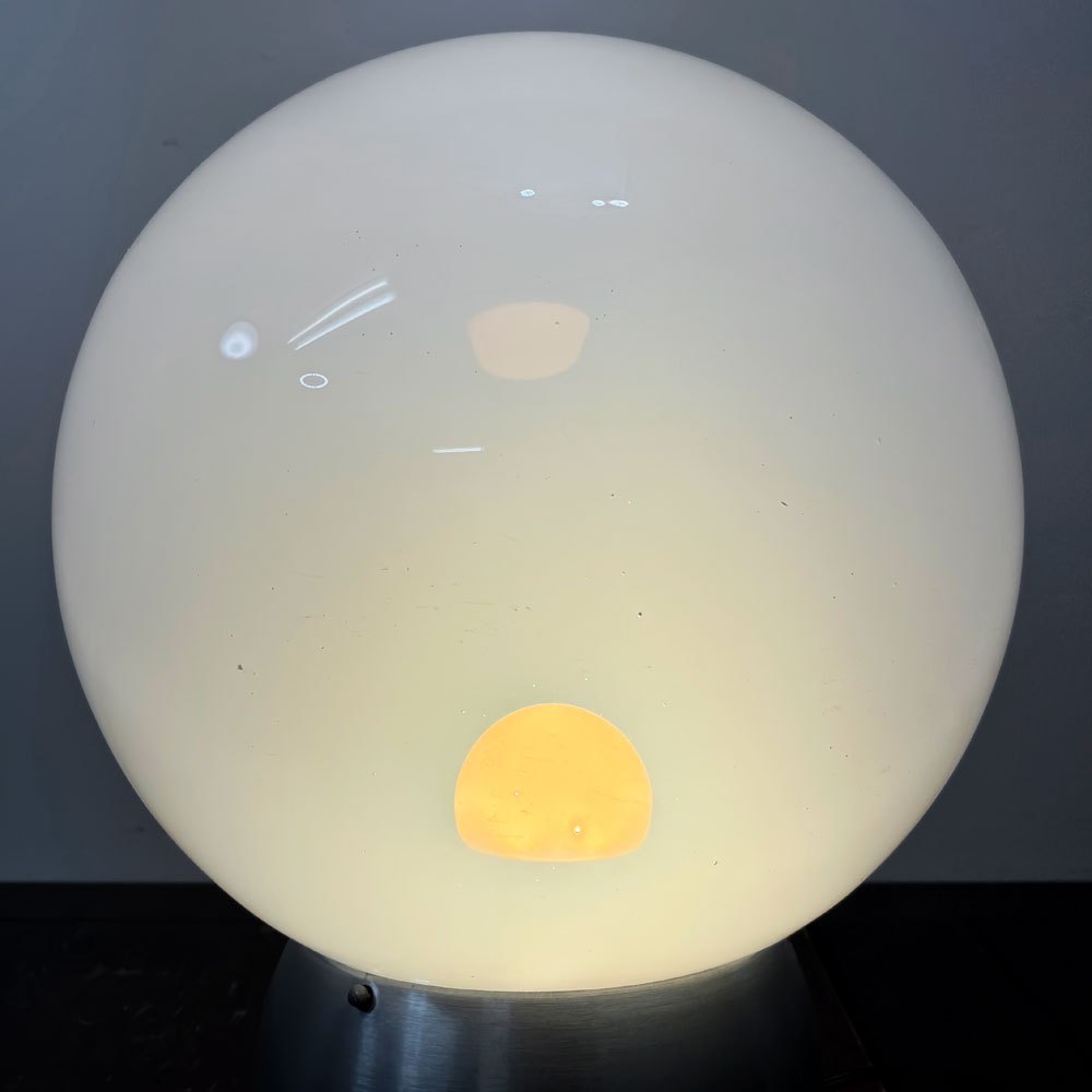 イデオット ideot イタリア ヴィンテージ モダン ガラス照明 テーブルランプ Vintage Modern Glass Table Lamp ガラス×メタルベース ●