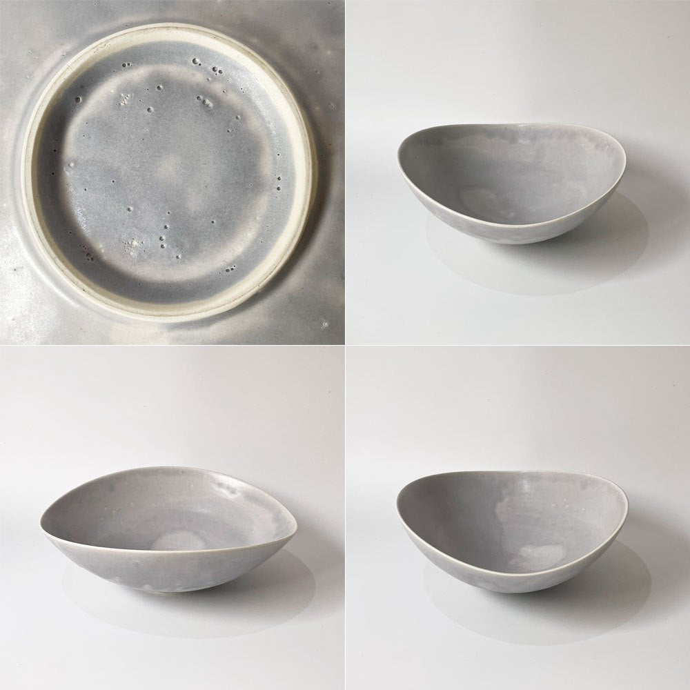 イデー IDEE 竹村良訓 + 冷水希三子 4 Seasons dish アートピース ボウル Breath ウォームグレイ L 現代作家 ★