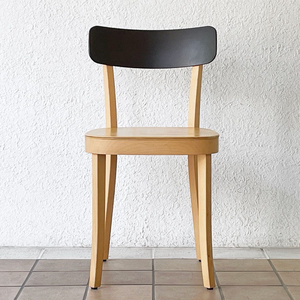 ヴィトラ vitra バーゼルチェア Basel ダイニングチェア ASAプラスチック ビーチ材 ダークブラウン ジャスパー・モリソン ◇
