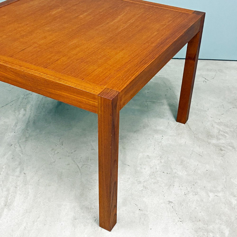 ジャクソンファニチャー Jackson Furniture チーク材 ビンテージ ローテーブル スクエア コーヒーテーブル サイドテーブル 正方形 アメリカ ◎