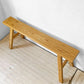 無印良品 MUJI オーク 無垢材 ベンチ 大サイズ スツール ホワイトオーク 廃盤 希少 ★