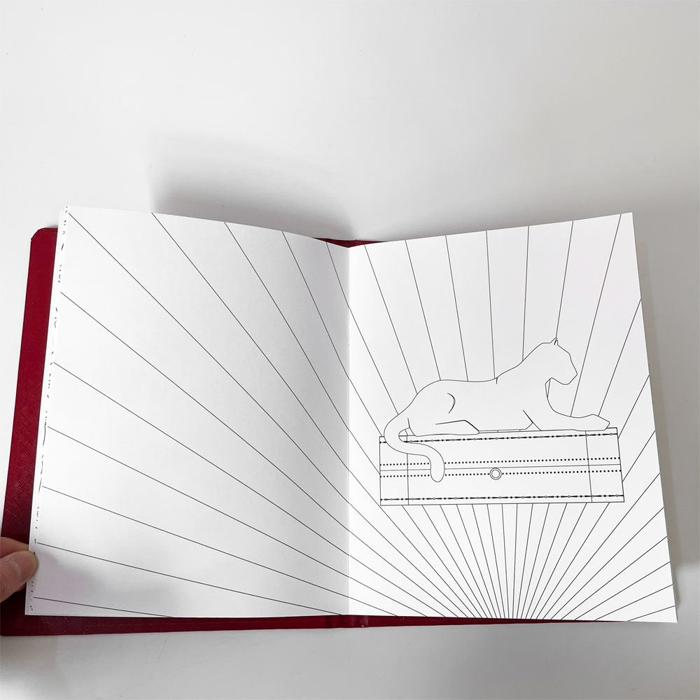 カルティエ Cartier 色鉛筆 塗り絵 ノベルティ フランス A ★