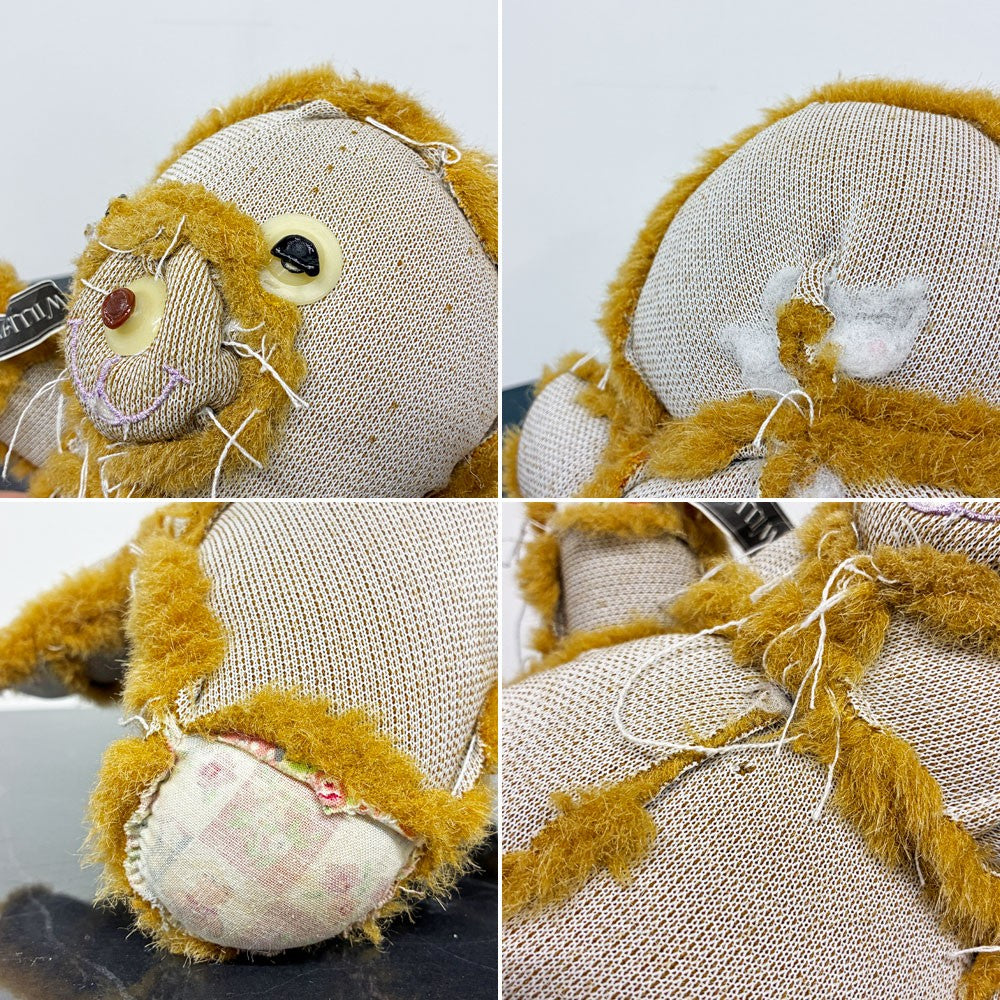 William Wilson vintage characters ぬいぐるみ リメイクアート オブジェ ファブリック ウイリアム・ウィルソン ビンテージ 1点物 ◎