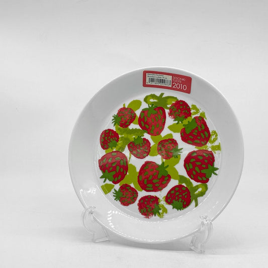 アラビア ARABIA マンシッカラウタネン Mansikka lautanen ストロベリー プレート 19cm 2010年限定 北欧食器 ●