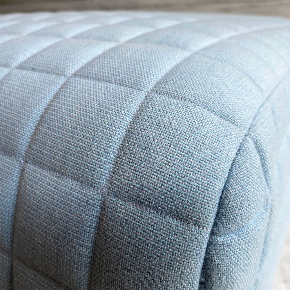 ハーマンミラー Herman Miller カラーフォーム ソファグループ ColourForm Sofa Group オットマン スツール スクエア マハラム生地 ライトブルー系 Scholten & Baijings ♪