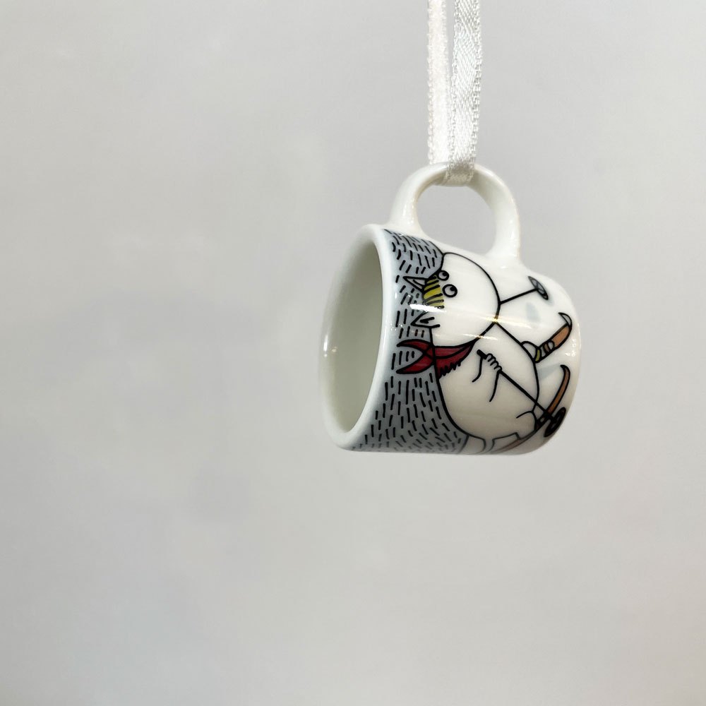 アラビア ARABIA ムーミン MOOMIN パパ & リトルミー ミニマグ・オーナメント 2012年限定品 フィンランド 北欧雑貨 ◎