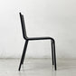 ヴィトラ vitra. ゼロスリー .03 ダイニングチェア スタッキングチェア マールテン・ヴァン・セーヴェレン Maarten Van Severen ベーシックダークカラー × ブラックベース A ●