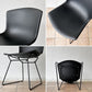 ノル Knoll ノール Bertoia Collection プラスチック サイドチェア Plastic Side Chair ブラック ハリー・ベルトイア ミッドセンチュリー B ◇