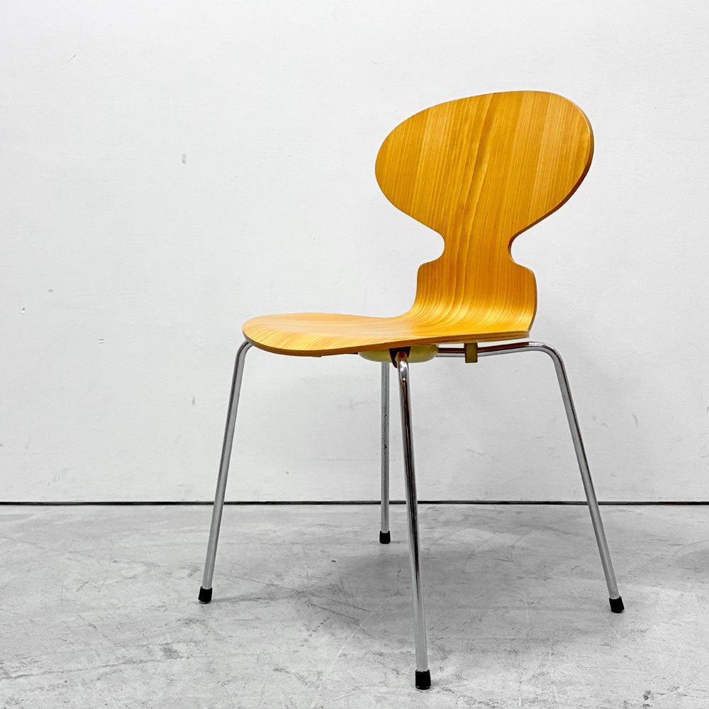 フリッツハンセン Fritz Hansen 3101 アリンコチェア アントチェア 4本脚 ナチュラルビーチ ラッカー仕上げ アルネ・ヤコブセン C ●