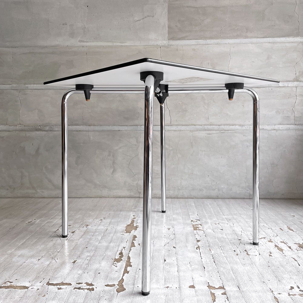ヴィトラ vitra ハルテーブル HAL Table Square ダイニングテーブル スクエア W75cm ホワイト ジャスパー・モリソン 廃番 ♪
