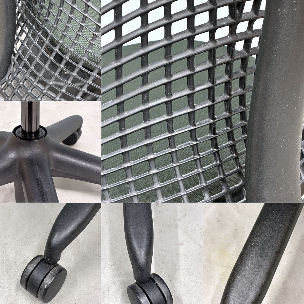 ハーマンミラー Herman Miller セイルチェア SAYL Chair デスクチェア オフィスチェア ブラック 旧モデル イヴ・ベアール モダンデザイン ◎