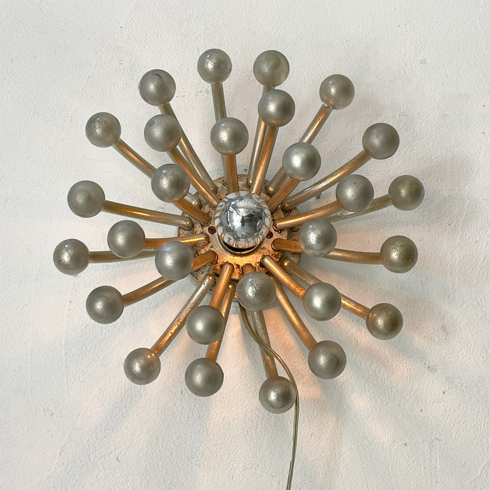 ヴァレンティ・ルーチェ Valenti Luce Studio Tetrarch ピスティロ ウォールランプ Pistillino 60’s イタリア ビンテージ クローム ★