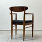 アクメファニチャー ACME Furniture トラッセル アームチェア TRESTLES ARM CHAIR ダイニングチェア ウォールナット ファブリックシート USビンテージスタイル●