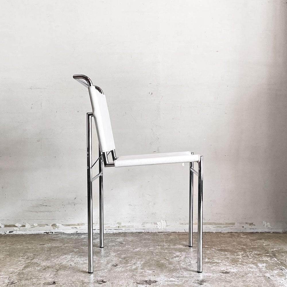 スティールライン Steel Line ロクエブリューン ROQUEBRUNE ダイニングチェア アイリーン・グレイ Eileen Gray モダンデザイン リプロダクト品 A ■