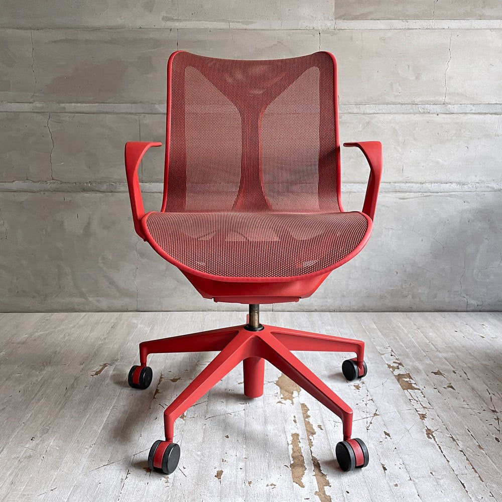 ハーマンミラー Herman Miller コズムチェア COSM CHAIR ローバック デスクチェア オフィスチェア 固定アーム キャニオン studio7.5 定価￥247,500-